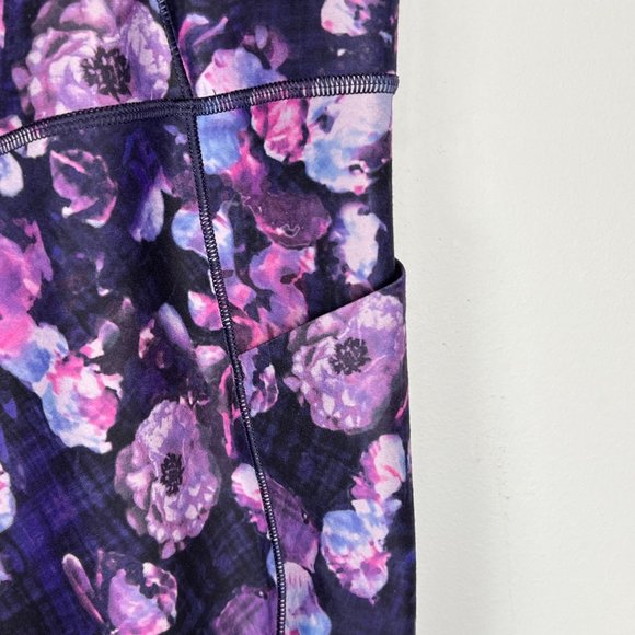 Athleta Plus Salutation Stash Pocket II Tight Leggings Dappled Bloom size 3X - Picture 6 of 13